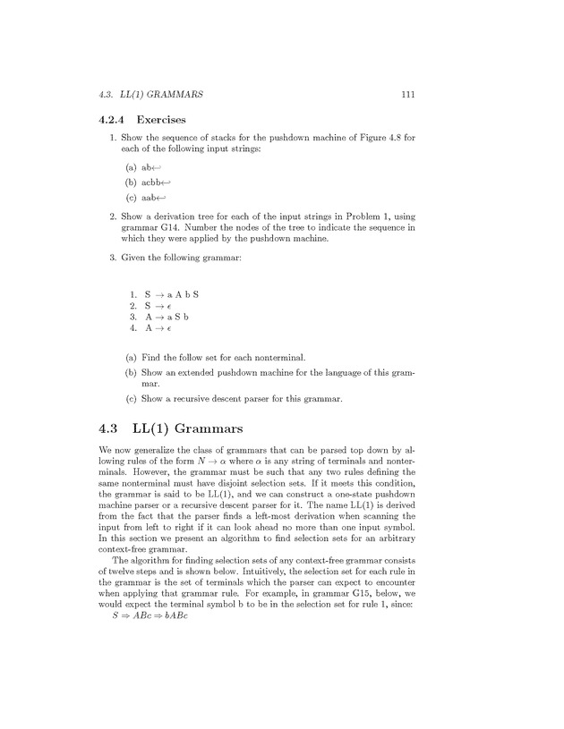 Compiler Design: Theory, Tools, and Examples - Page 111